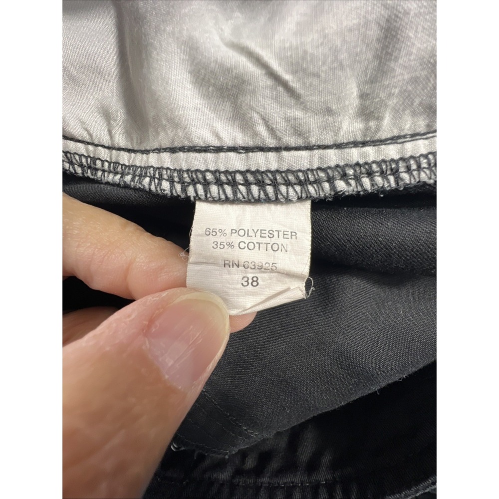 Gotcha Cargo Shorts Men's 38 Waist Black Chino 11 inch Inseam Vintage - Picture 3 of 14